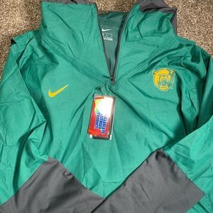 Nike Baylor Bears teal windbreaker, Men’s XL NWT retails for $100.